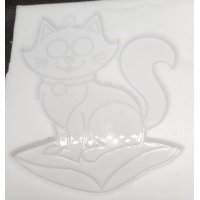 mal raamhanger zittend poesje